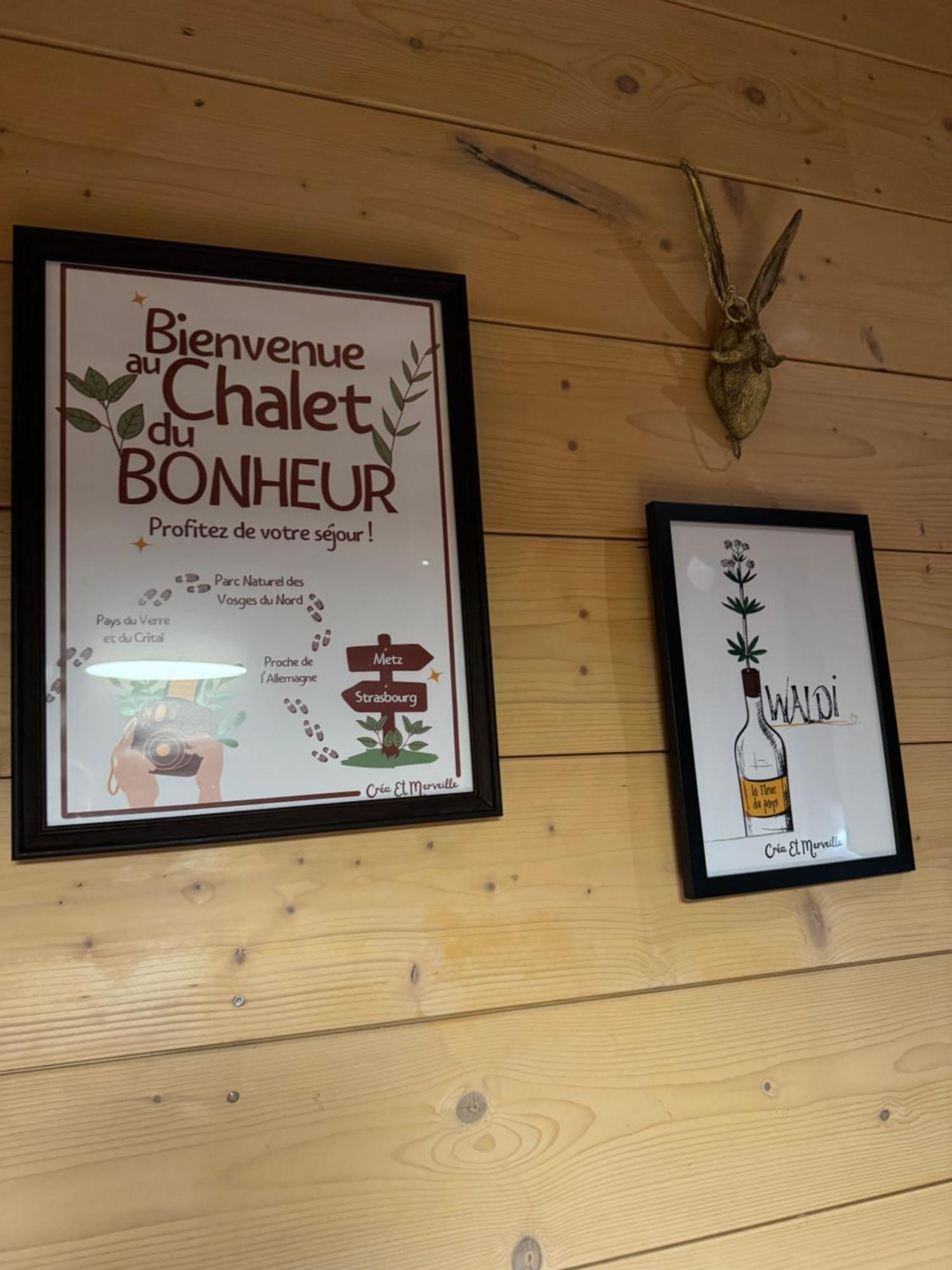 Le Chalet Du Bonheur A Soucht Luaran gambar